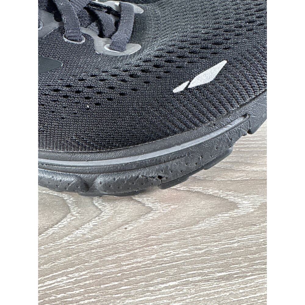 Brooks Ghost 15 Wms Sz 10 Narrow (2A) Triple Black Athletic Running Shoe Sneaker - Picture 5 of 9